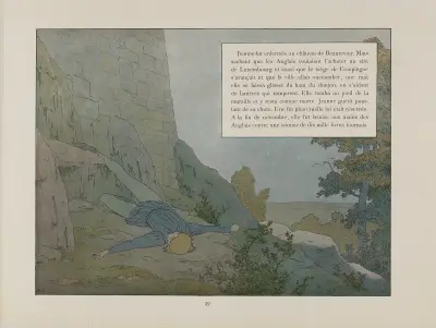 Jeanne d’Arc, plansza 36, Louis Maurice Boutet de Monvel