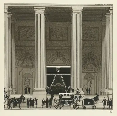 Le dernier carrosse, 1920 – nr 2 av Bernard Boutet de Monvel