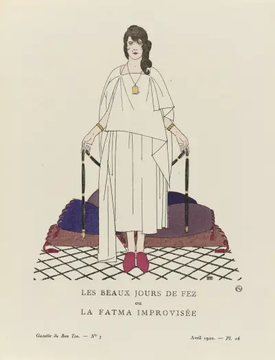 Les beaux jours de fez, ou, la fatma improvisée, 1920 – nr 1 av Bernard Boutet de Monvel