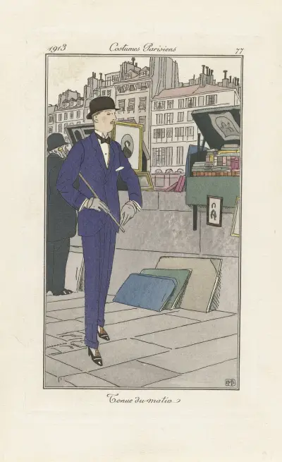 Tenue de matin av Bernard Boutet de Monvel
