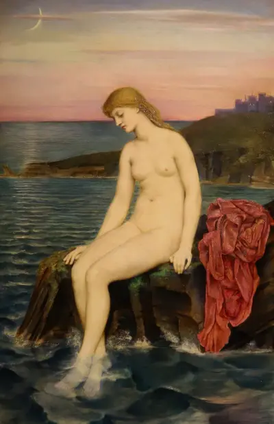 Sjöjungfrun av Evelyn De Morgan