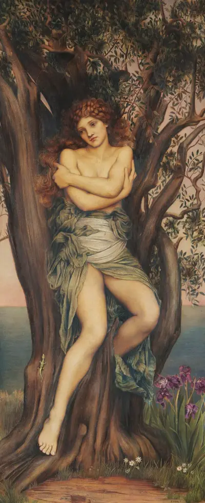 The Dryad av Evelyn De Morgan