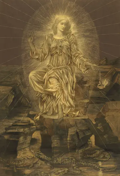 Světlo svítí ve tmě a tma ho nepohltila, Evelyn De Morgan