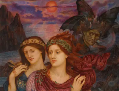 The Vision av Evelyn De Morgan