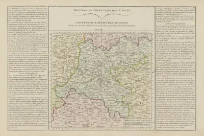 Metodisk och elementär atlas över geografi, plansch 22 av Claude Buy de Mornas