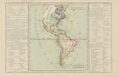 Nouveau  Continent. Amérique av Claude Buy de Mornas