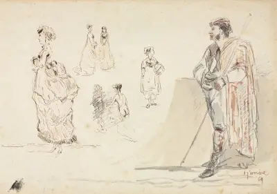 Sketches of Figures av Alphonse Marie de Neuville