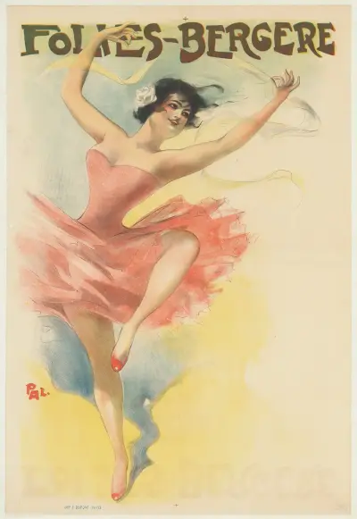 Folies-Bergère. Tous les soirs la Loïe Fuller av Pal (Jean de Paleologue)