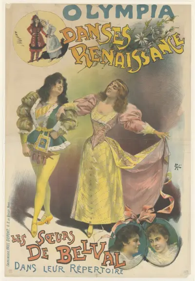 Olympia. Danses Renaissance. Les Soeurs De Belval dans leur répertoire av Pal (Jean de Paleologue)