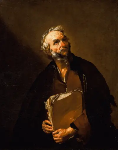 En filosof av Jusepe de Ribera
