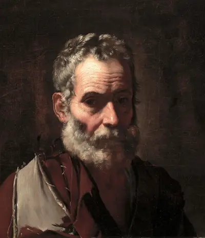 An Old Man av Jusepe de Ribera
