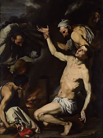 Martyrdom Of St Lawrence av Jusepe de Ribera
