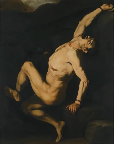 Prometheus av Jusepe de Ribera