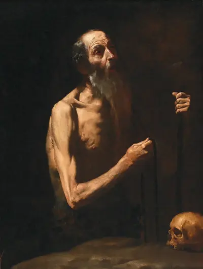 Saint Onuphrius – nr 2 av Jusepe de Ribera