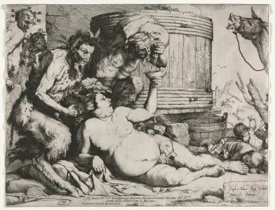 Silenus av Jusepe de Ribera
