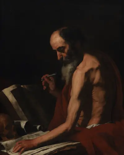 St Jerome av Jusepe de Ribera