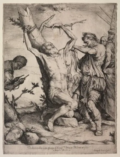 The Martyrdom of St. Bartholomew av Jusepe de Ribera