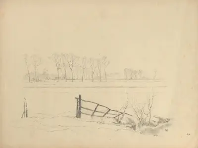 River Landscape – nr 1 av Rodolphe De Saegher