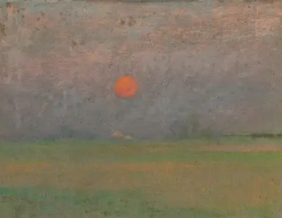 Solnedgång av Rodolphe De Saegher