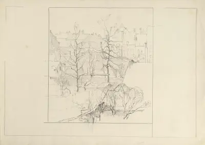 Townscape av Rodolphe De Saegher