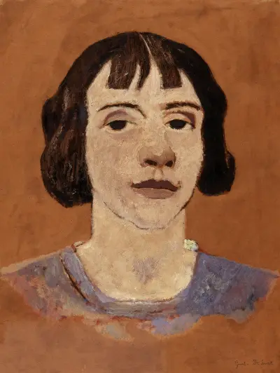 En ung kvinna (studie) av Gustave De Smet