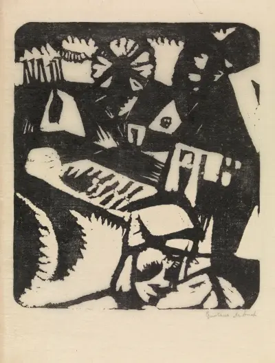 Fishing Village av Gustave De Smet