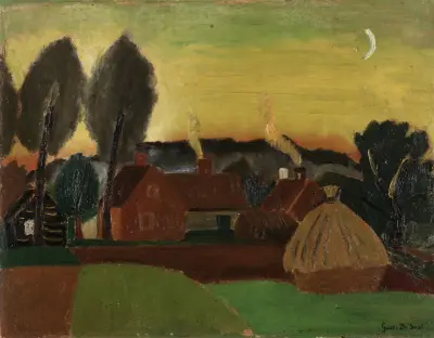 Landscape in the Evening von Gustave De Smet