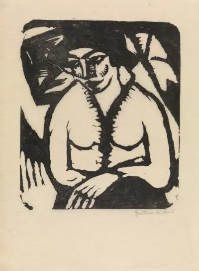 Seated Woman av Gustave De Smet
