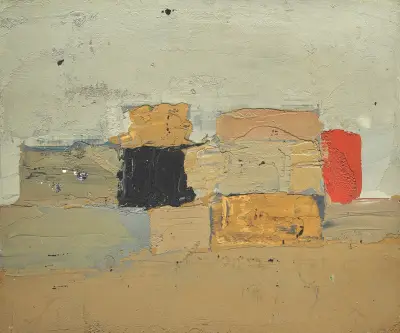 Paysage, 1952 av Nicolas De Staël