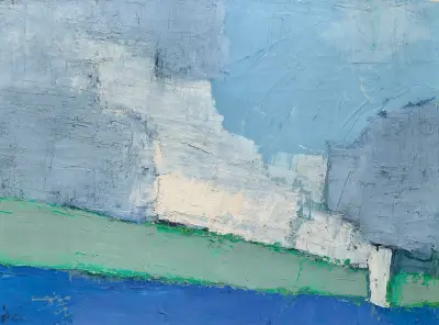 Landschaft aus der Vaucluse Nr. 3 von Nicolas De Staël