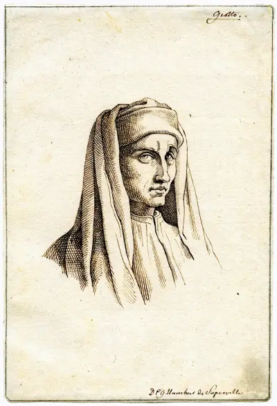Brunelleschi (sog. Giotto) von David Humbert de Superville