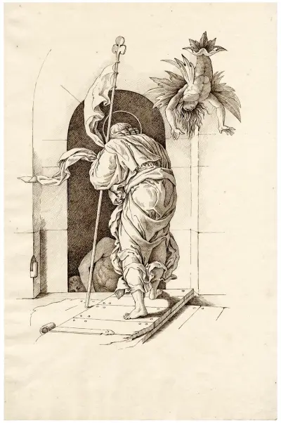 Christus in der Vorhölle von David Humbert de Superville