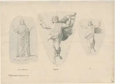 Christus in transfiguratie av David Humbert de Superville