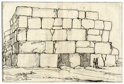 Zyklopischer Bau von David Humbert de Superville