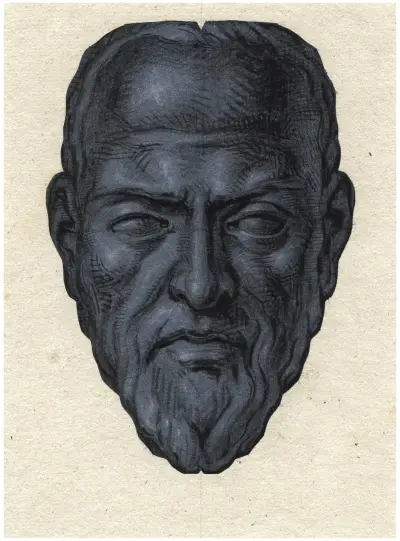 Kopie von Oldenbarnevelt, en face: Skulptur von David Humbert de Superville