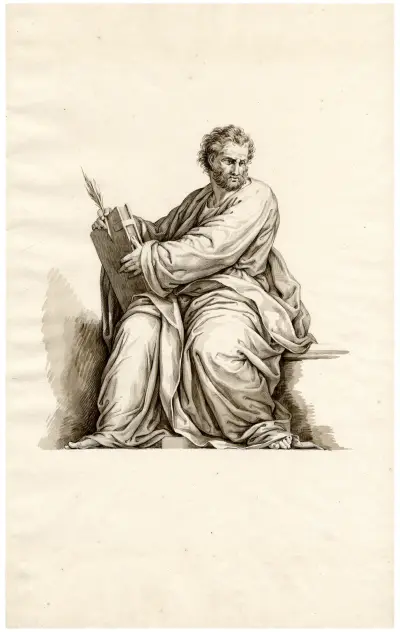 Evangelisten Markus av David Humbert de Superville
