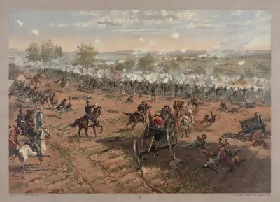 Battle of Gettysburg av Thure de Thulstrup