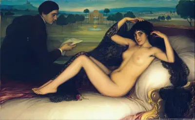 Venus of Poetry av Julio Romero De Torres