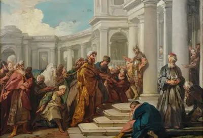 Mordokais förakt av Jean-François de Troy