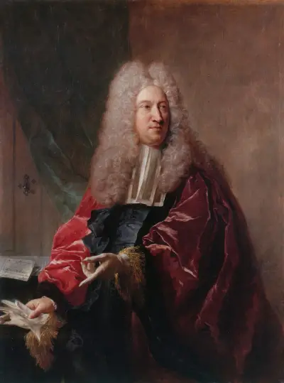 Portrait de Jean Hébert, échevin de la ville de Paris av Jean-François de Troy