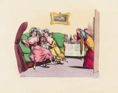 Ah, Schurke … Hier verbringst du also dein Leben von Charles-Joseph Traviès de Villers