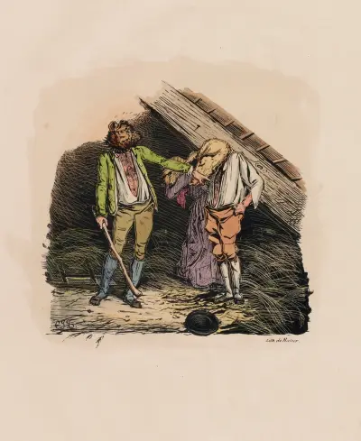 Contrainte par Corps von Charles-Joseph Traviès de Villers