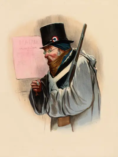 Encore une heure One hour again av Charles-Joseph Traviès de Villers
