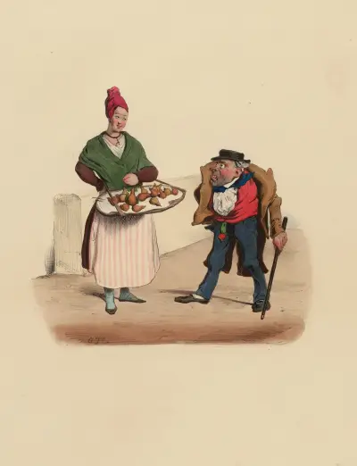 Facéties de M. Mayeux. av Charles-Joseph Traviès de Villers