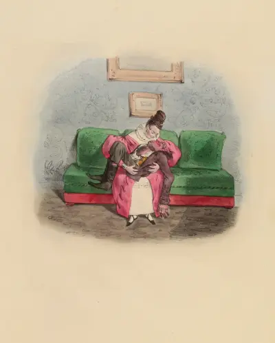Facéties de M. Mayeux av Charles-Joseph Traviès de Villers