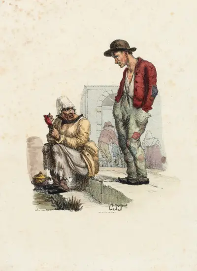 Gallerie des Misérables av Charles-Joseph Traviès de Villers