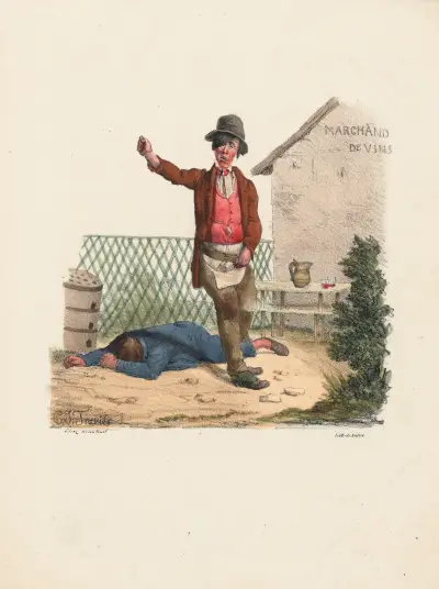 Je m’appelle Chauvin je suis connu von Charles-Joseph Traviès de Villers