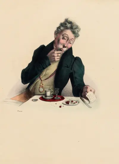 Die fällige Rechnung von Charles-Joseph Traviès de Villers