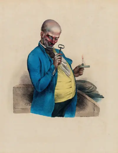 Der Bourguignon von Charles-Joseph Traviès de Villers
