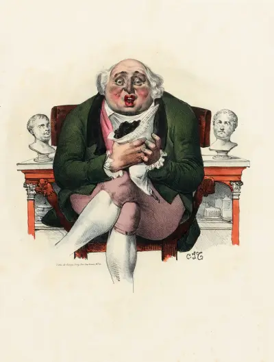 Konsumenten av Charles-Joseph Traviès de Villers